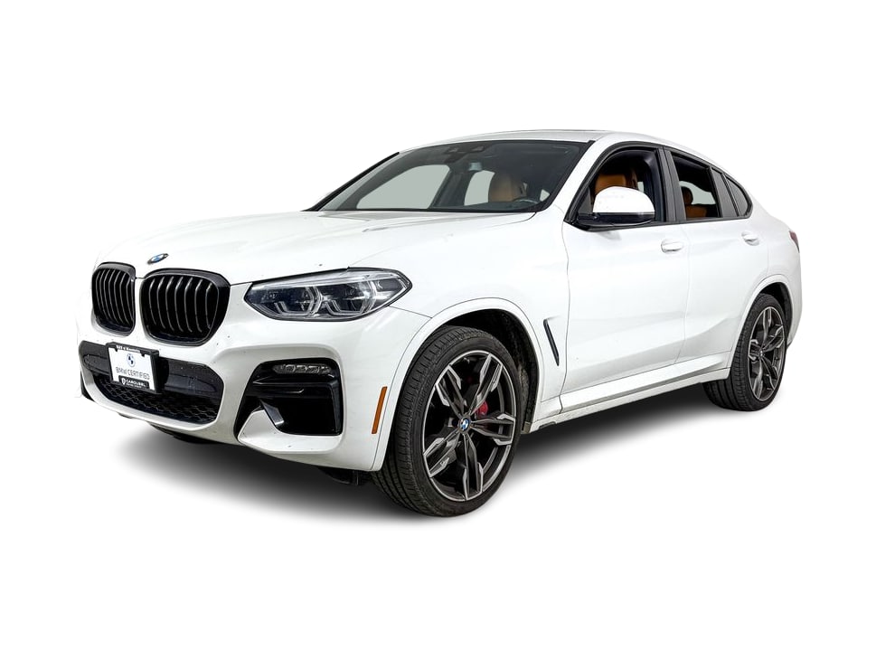 Certified 2021 BMW X4 M40i with VIN 5UX2V5C05M9E99920 for sale in Wayzata, Minnesota