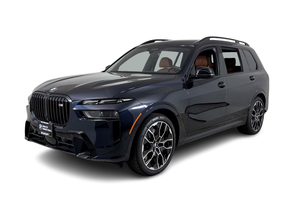Certified 2025 BMW X7 M60i with VIN 5UX33EM04S9X88161 for sale in Maplewood, Minnesota