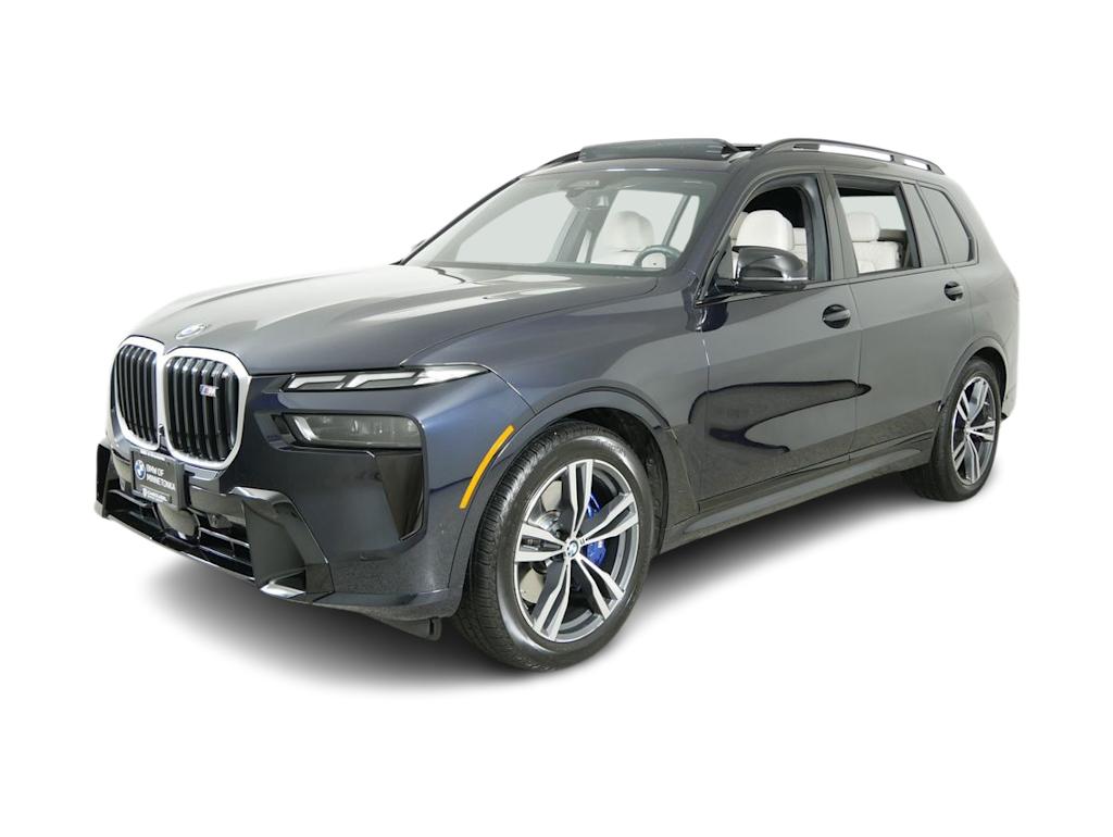 Certified 2025 BMW X7 M60i with VIN 5UX33EM06S9W63615 for sale in Wayzata, Minnesota