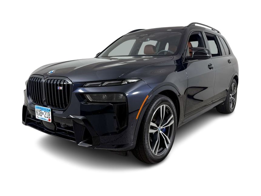 Certified 2024 BMW X7 M60i with VIN 5UX33EM07R9S93091 for sale in Maplewood, Minnesota