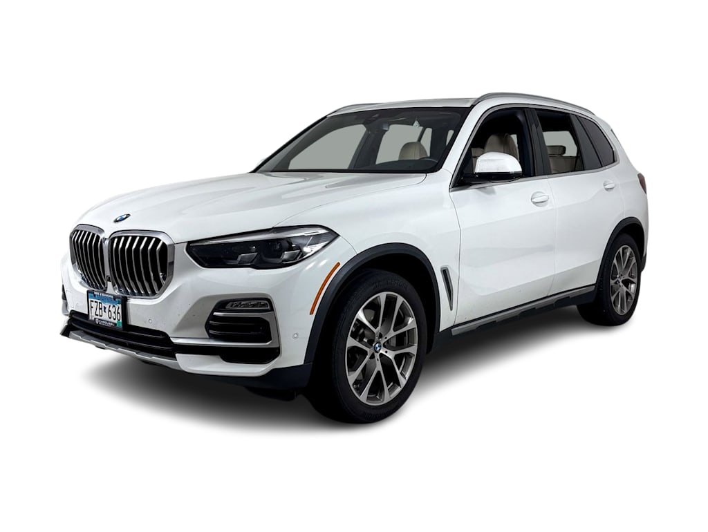 Used 2021 BMW X5 40i with VIN 5UXCR6C07M9F71134 for sale in Maplewood, Minnesota