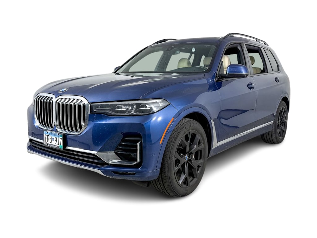 Used 2021 BMW X7 40i with VIN 5UXCW2C01M9D98194 for sale in Wayzata, Minnesota