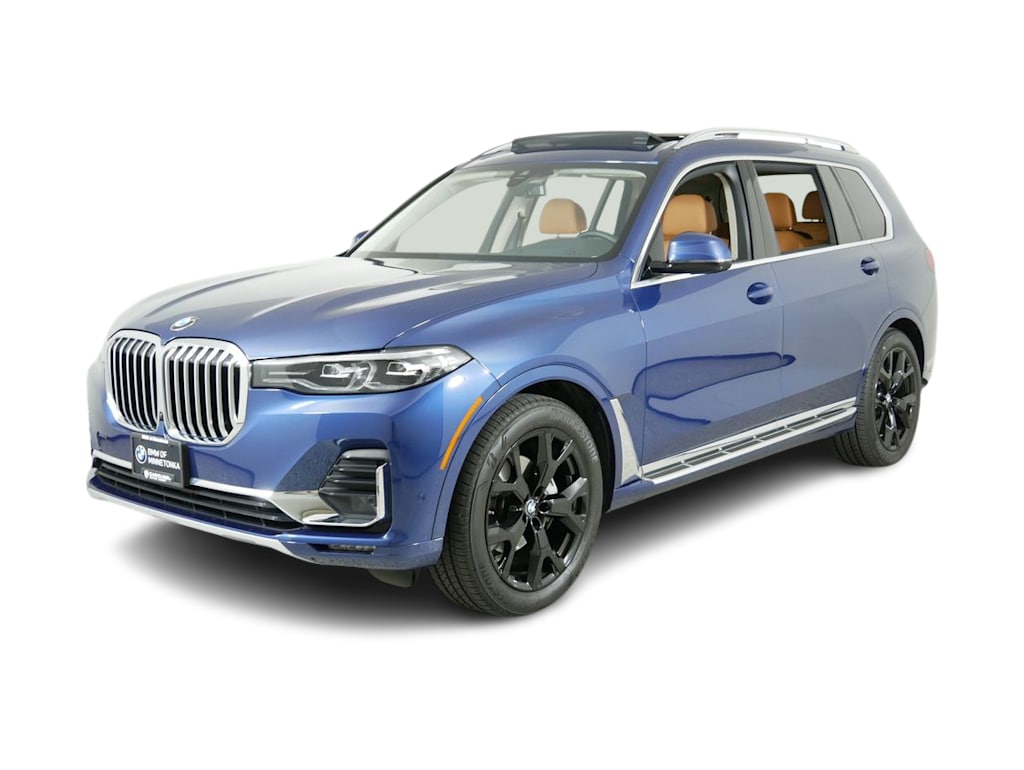 Certified 2022 BMW X7 40i with VIN 5UXCW2C01N9J55628 for sale in Wayzata, Minnesota