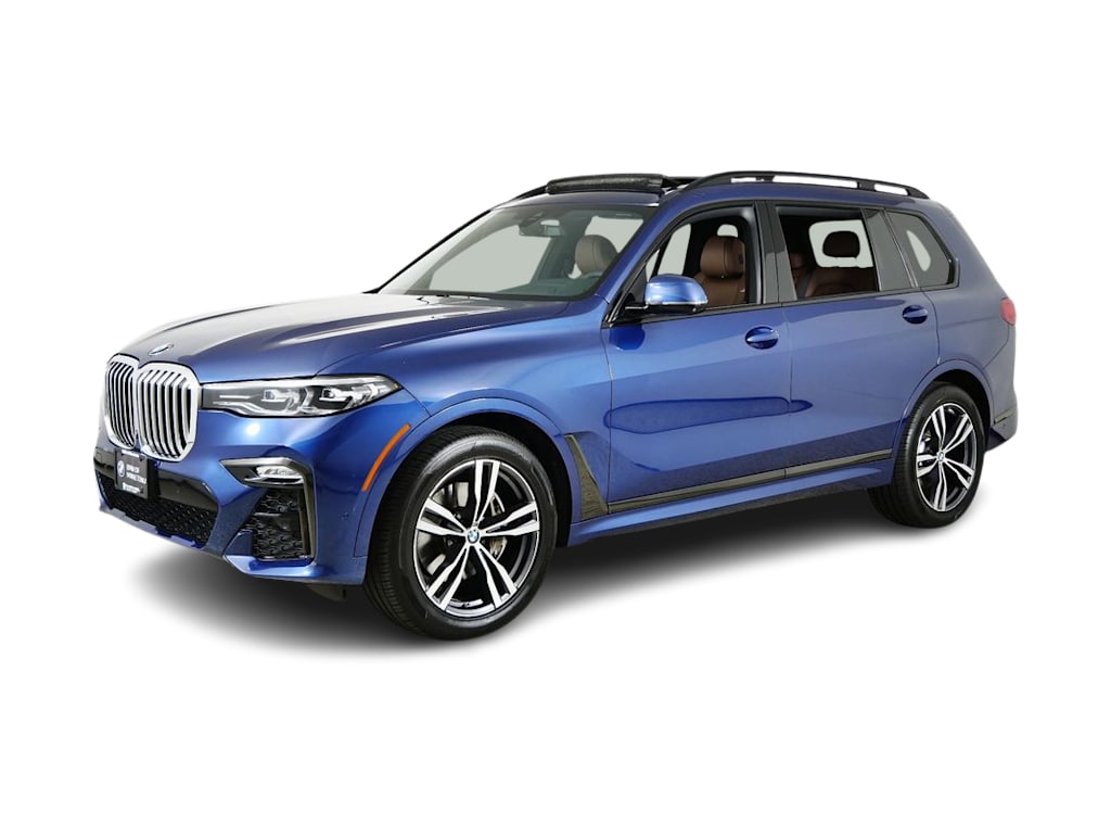 Used 2021 BMW X7 40i with VIN 5UXCW2C03M9E55270 for sale in Wayzata, Minnesota
