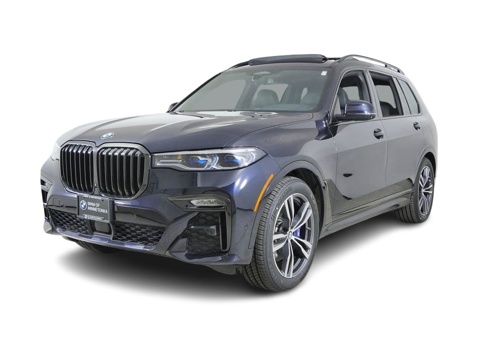 Used 2021 BMW X7 M50i with VIN 5UXCX6C03M9E44824 for sale in Coon Rapids, Minnesota