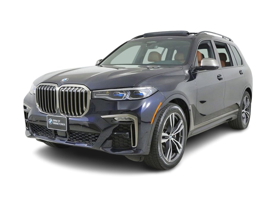 Used 2021 BMW X7 M50i with VIN 5UXCX6C05M9E51659 for sale in Coon Rapids, Minnesota