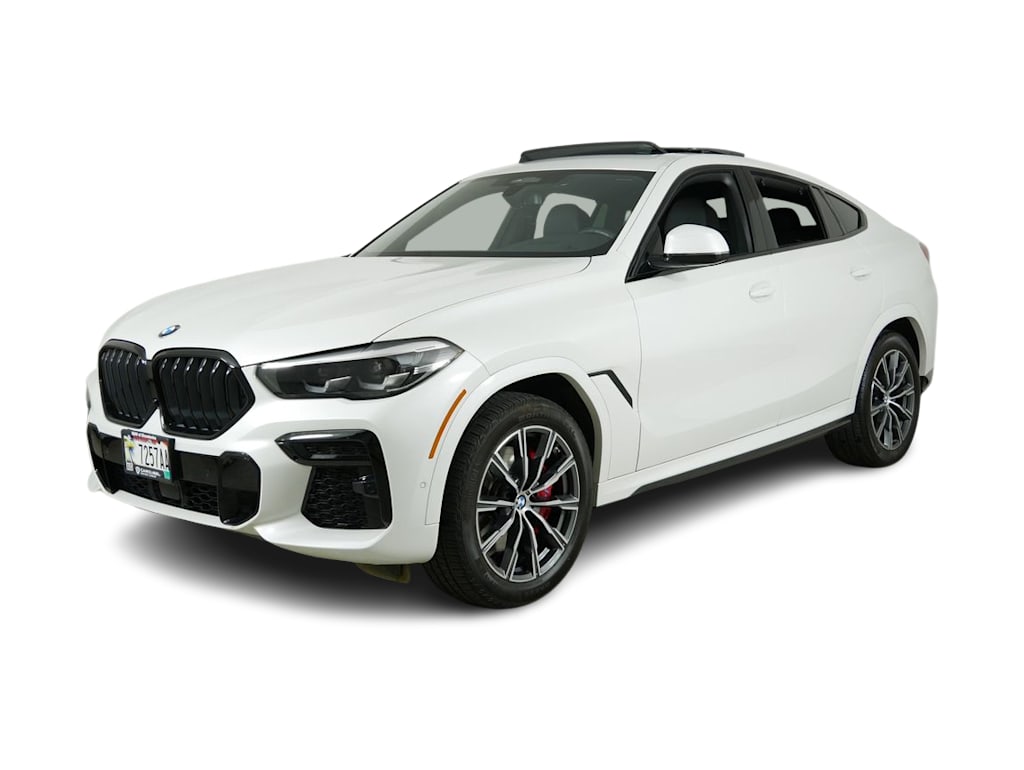 Certified 2023 BMW X6 40i with VIN 5UXCY6C01P9P15359 for sale in Golden Valley, Minnesota