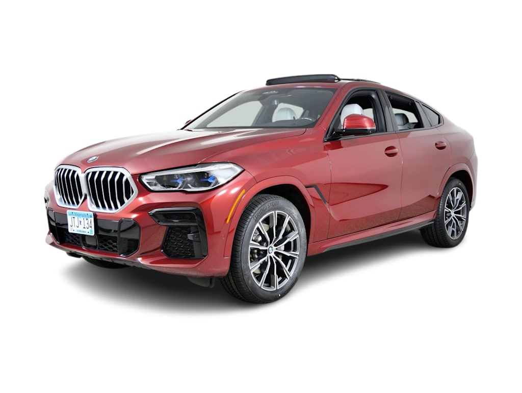 Certified 2023 BMW X6 40i with VIN 5UXCY6C02P9P43932 for sale in Maplewood, Minnesota