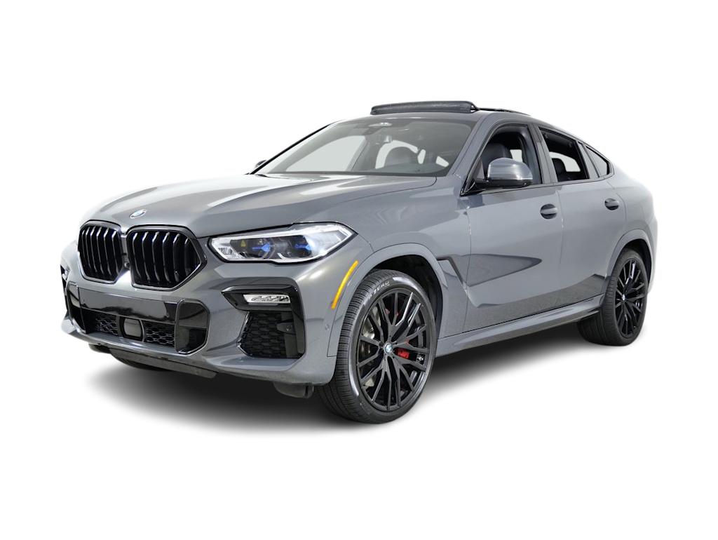 Used 2021 BMW X6 M50i with VIN 5UXCY8C0XM9H15533 for sale in Maplewood, Minnesota