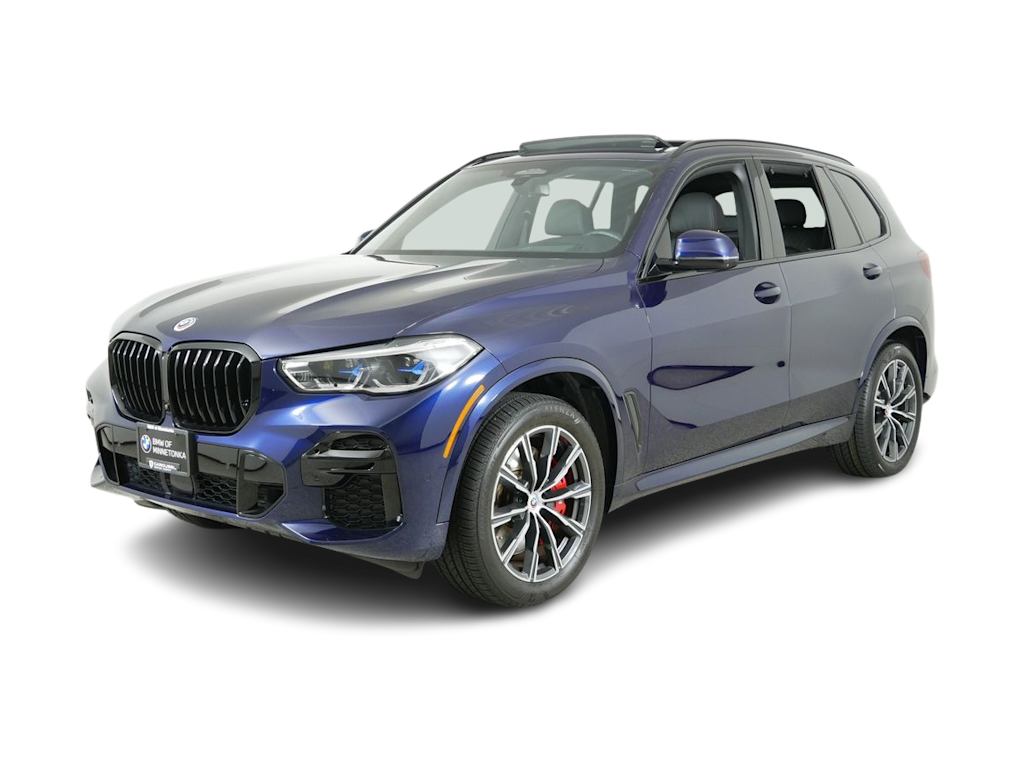 Certified 2023 BMW X5 M50i with VIN 5UXJU4C02P9N50378 for sale in Wayzata, Minnesota