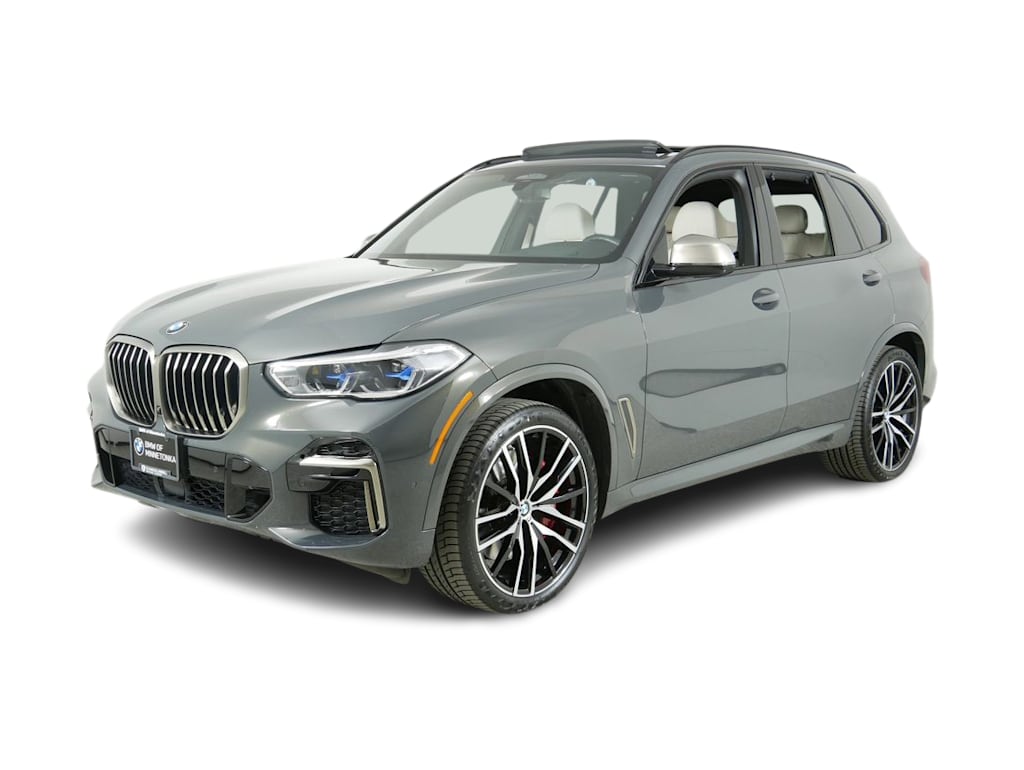 Certified 2022 BMW X5 M50i with VIN 5UXJU4C05N9M50076 for sale in Saint Paul, Minnesota