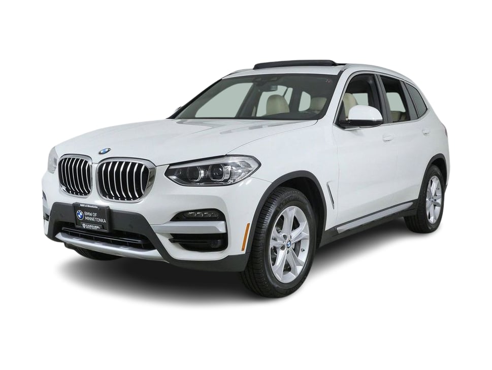 Used 2021 BMW X3 30i with VIN 5UXTY5C06M9F38168 for sale in Coon Rapids, Minnesota