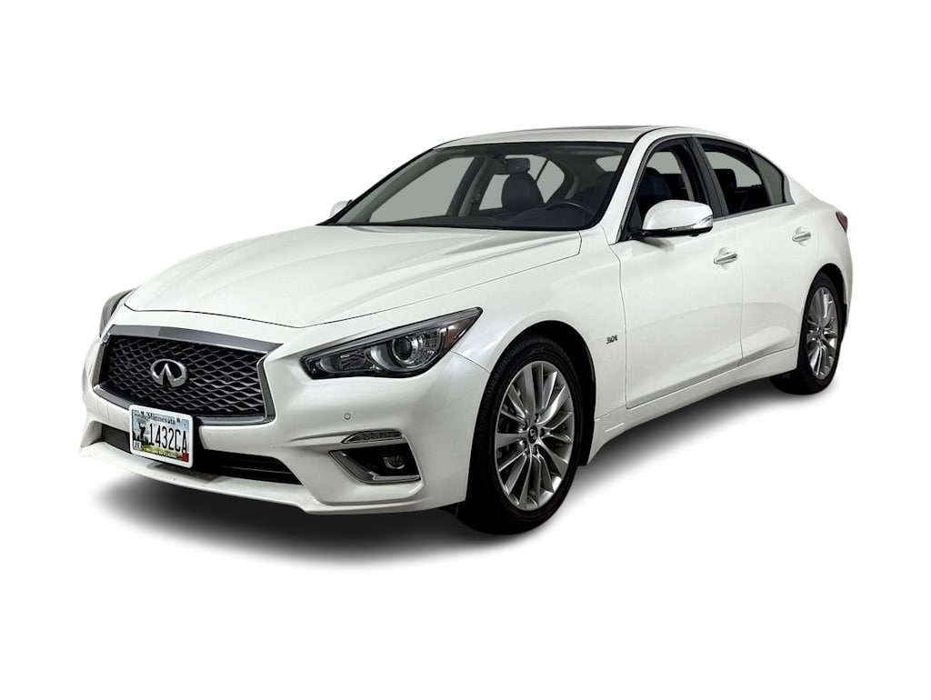 Used 2019 INFINITI Q50 LUXE with VIN JN1EV7AR2KM557486 for sale in Maplewood, Minnesota