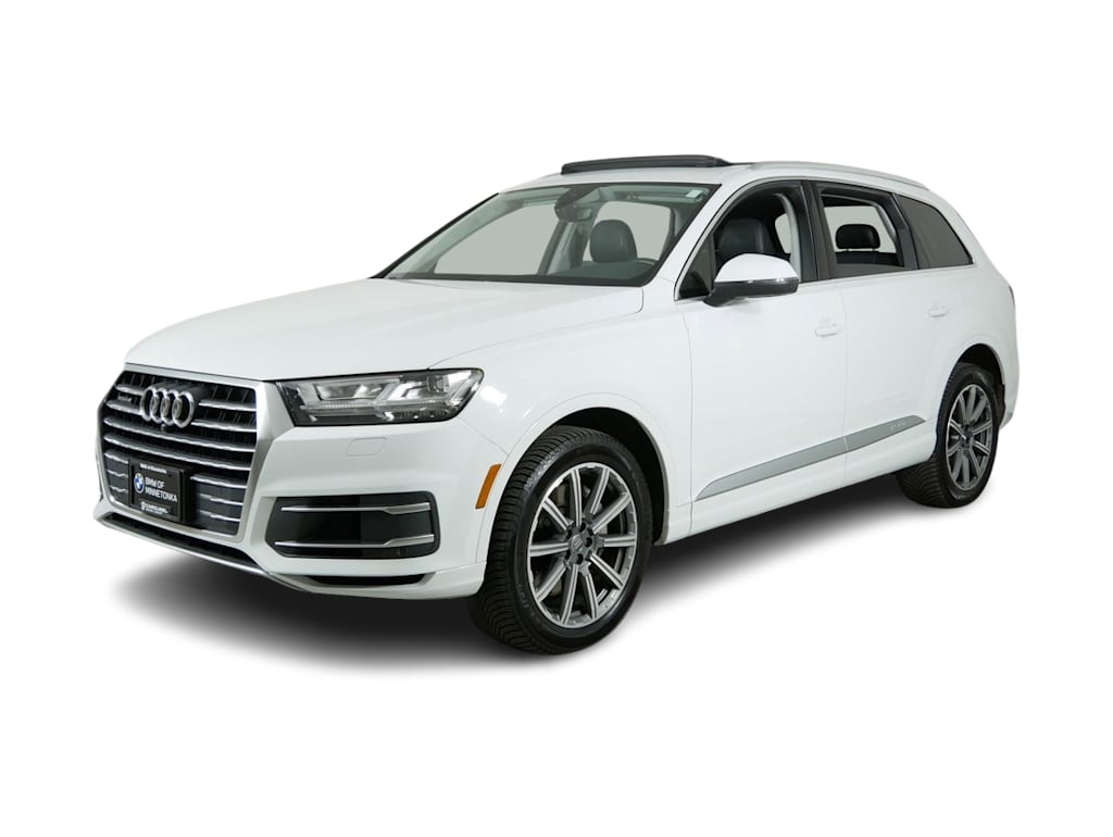 Used 2018 Audi Q7 Premium Plus with VIN WA1LAAF78JD045938 for sale in Wayzata, Minnesota