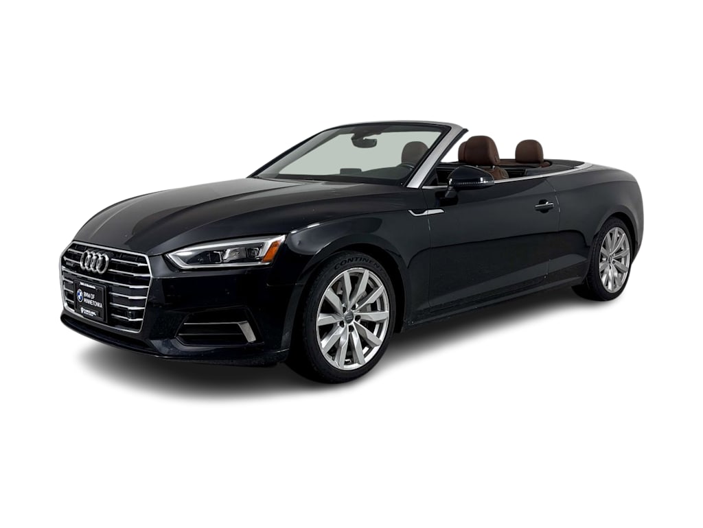 Used 2018 Audi A5 Cabriolet Premium Plus with VIN WAUYNGF57JN004807 for sale in Maplewood, Minnesota