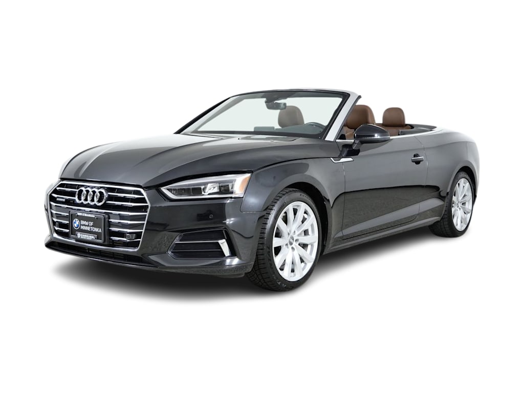 Used 2018 Audi A5 Cabriolet Premium Plus with VIN WAUYNGF57JN004807 for sale in Maplewood, Minnesota