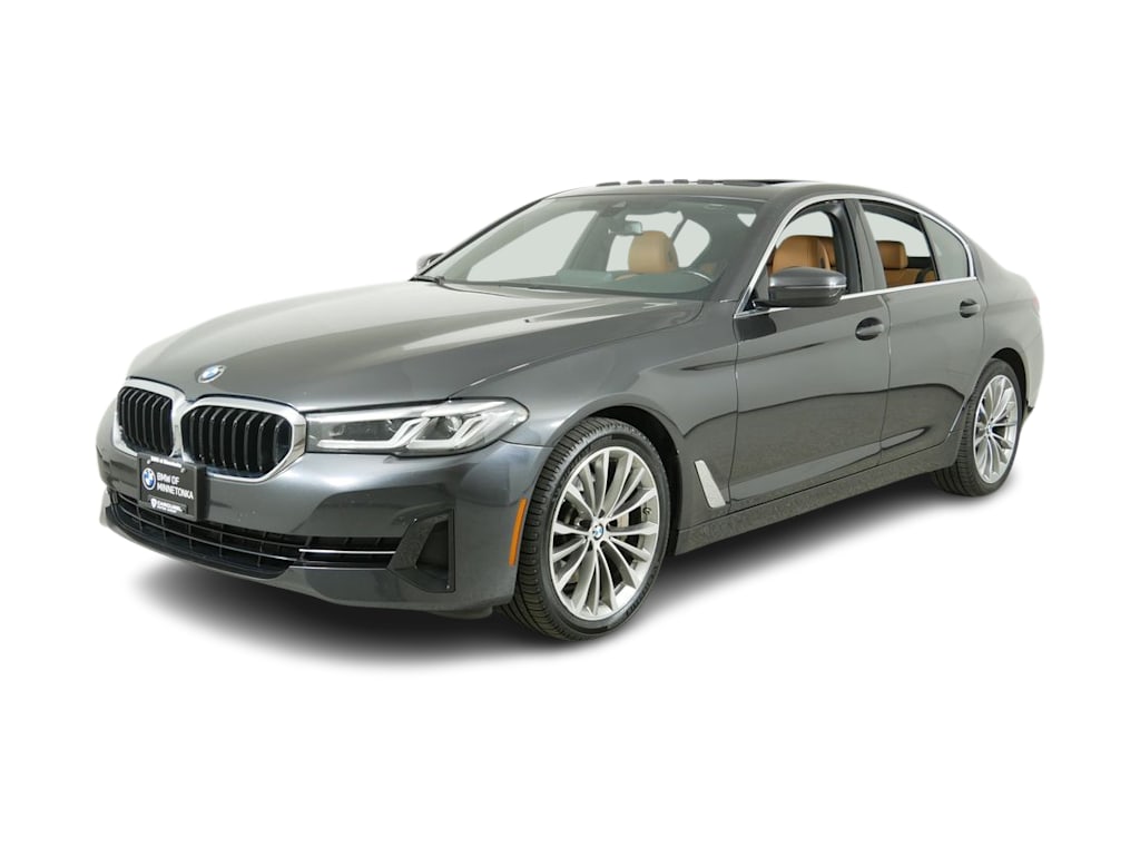 Used 2022 BMW 5 Series 530i with VIN WBA13BJ05NCK15897 for sale in Minneapolis, Minnesota