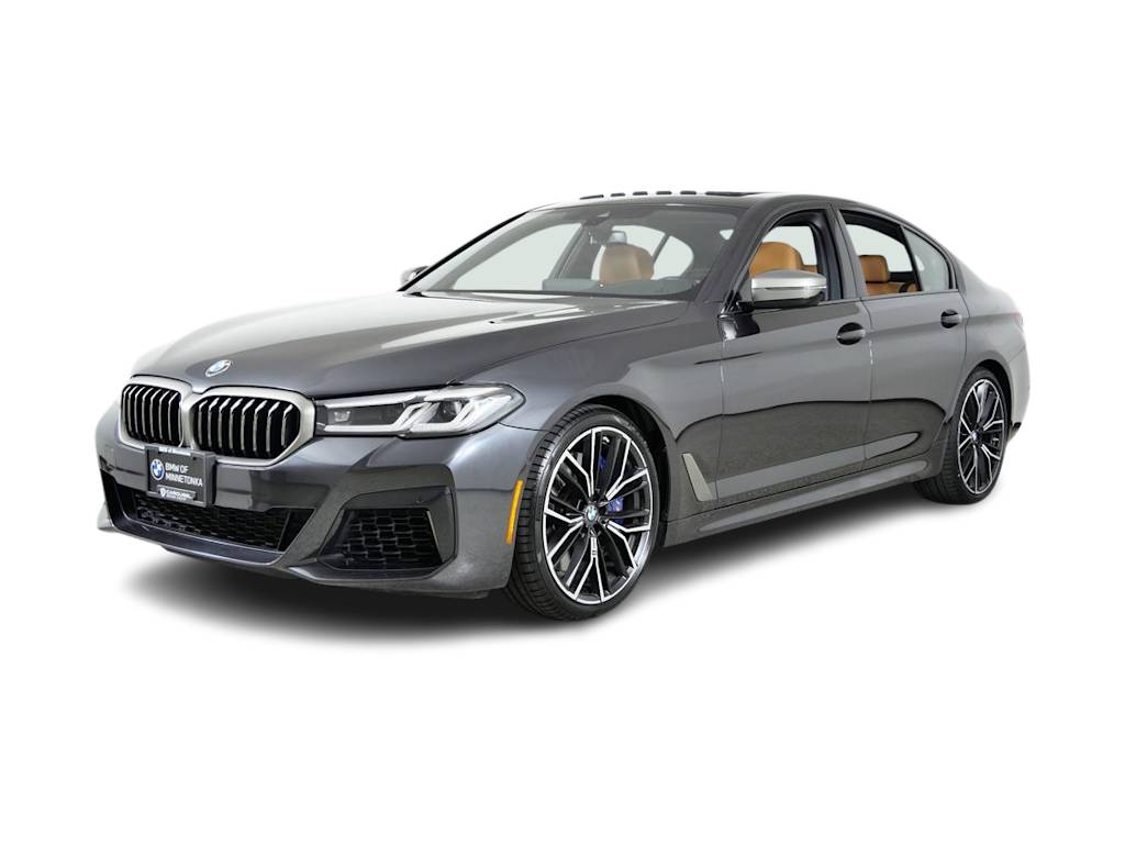 Certified 2023 BMW 5 Series M550i with VIN WBA13BK05PCM20959 for sale in Maplewood, Minnesota