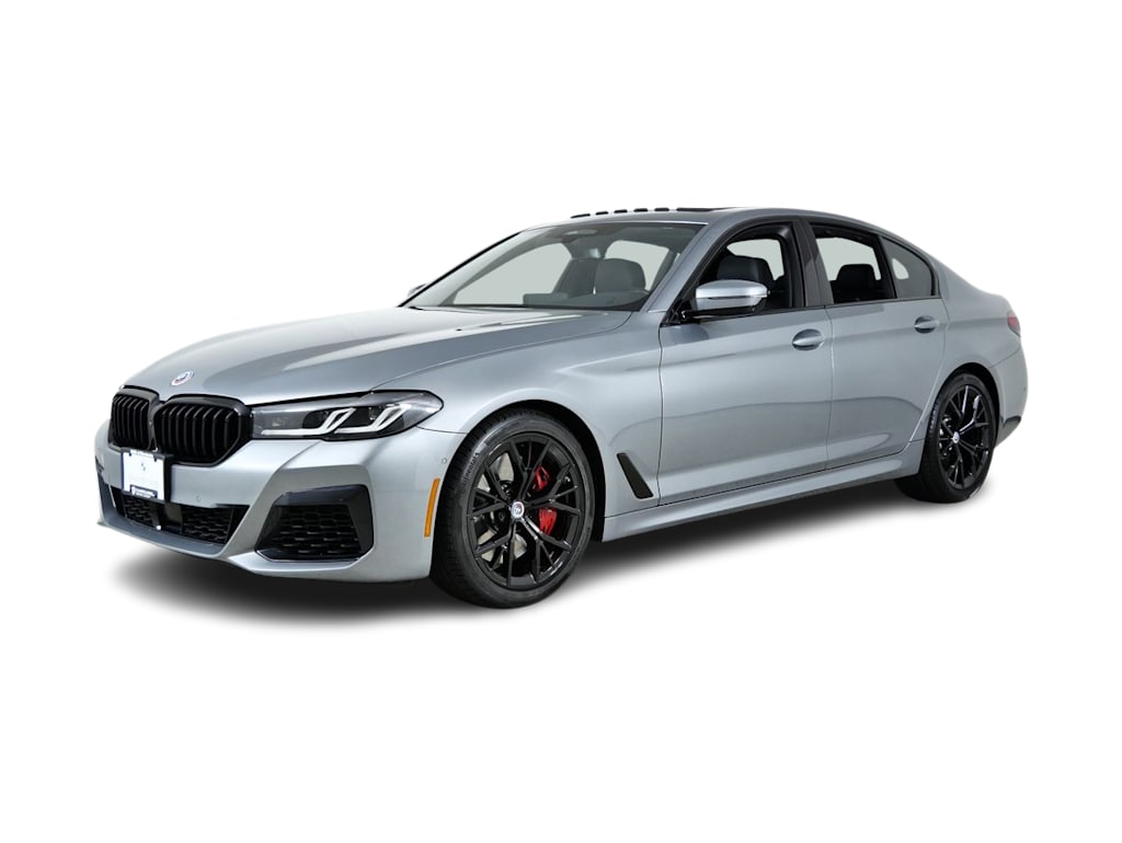 Certified 2023 BMW 5 Series M550i with VIN WBA13BK07PCM30523 for sale in Maplewood, Minnesota