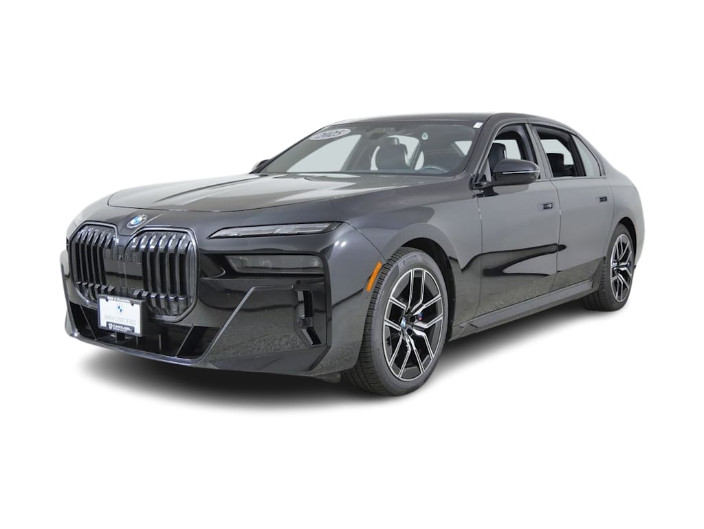 Certified 2025 BMW 7 Series 760i with VIN WBA33EJ07SCV64517 for sale in Coon Rapids, Minnesota