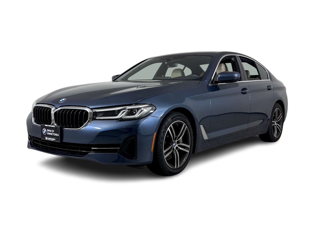 Certified 2023 BMW 5 Series 530i with VIN WBA53BH00PWX91678 for sale in Maplewood, Minnesota