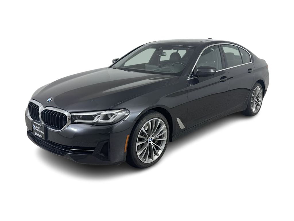 Used 2021 BMW 5 Series 540i with VIN WBA73BJ02MWX01168 for sale in Maplewood, Minnesota