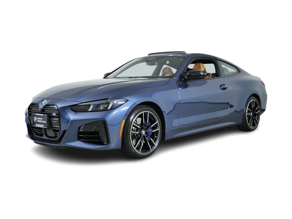 Certified 2025 BMW 4 Series M440i with VIN WBA83DA06SCS65049 for sale in Coon Rapids, Minnesota
