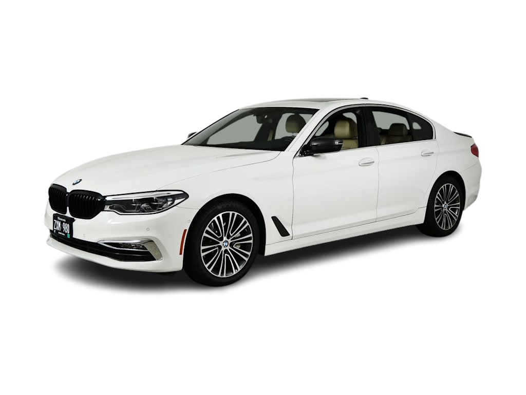 Used 2017 BMW 5 Series 540i with VIN WBAJE7C33HG888392 for sale in Wayzata, Minnesota