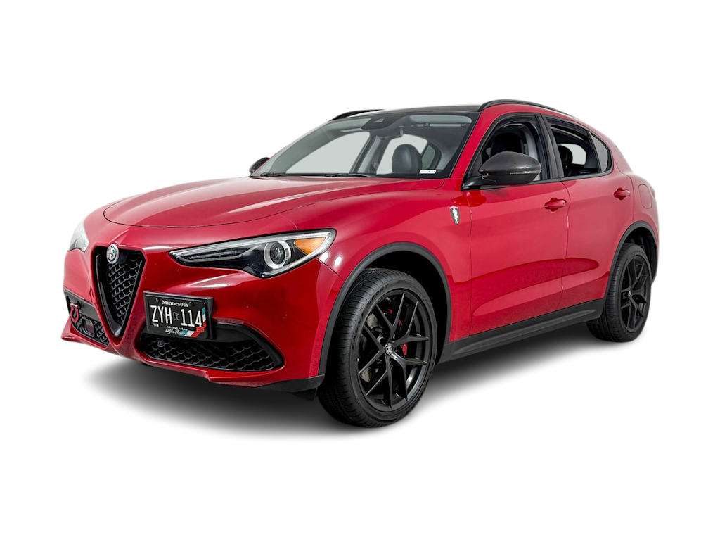 Used 2019 Alfa Romeo Stelvio Base with VIN ZASPAKAN5K7C58310 for sale in Maplewood, Minnesota