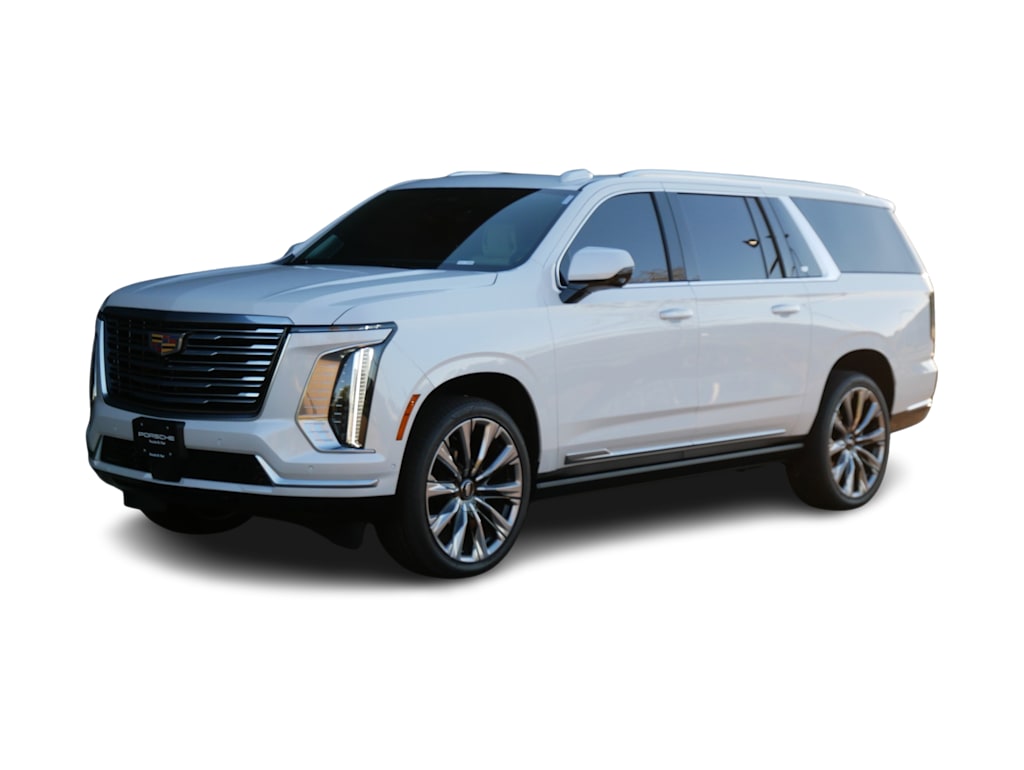 Used 2025 Cadillac Escalade ESV Premium Luxury Platinum with VIN 1GYS9MRL6SR367870 for sale in Maplewood, Minnesota