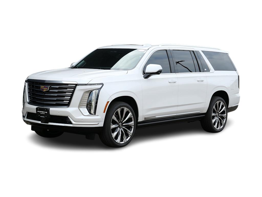 Used 2025 Cadillac Escalade ESV Premium Luxury Platinum with VIN 1GYS9MRL6SR367870 for sale in Maplewood, Minnesota