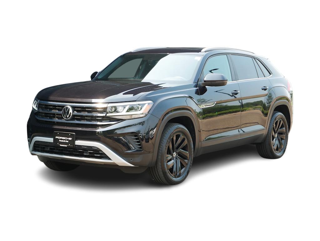 Used 2022 Volkswagen Atlas Cross Sport SE w/Tech with VIN 1V2KE2CA9NC221546 for sale in Maplewood, Minnesota