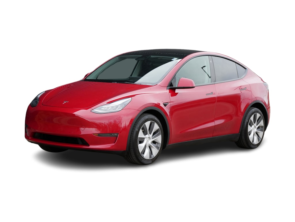 Used 2021 Tesla Model Y Long Range with VIN 5YJYGDEE5MF086861 for sale in Wayzata, Minnesota