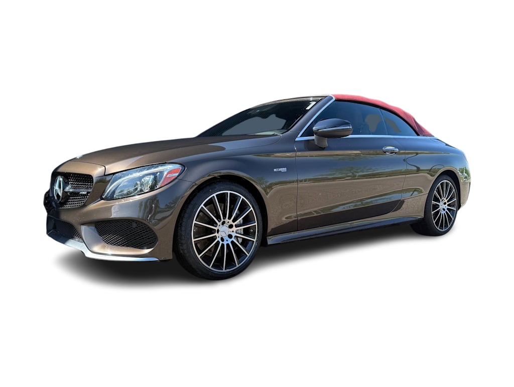 Used 2017 Mercedes-Benz C-Class Cabriolet AMG C43 with VIN WDDWK6EB3HF478543 for sale in Wayzata, Minnesota