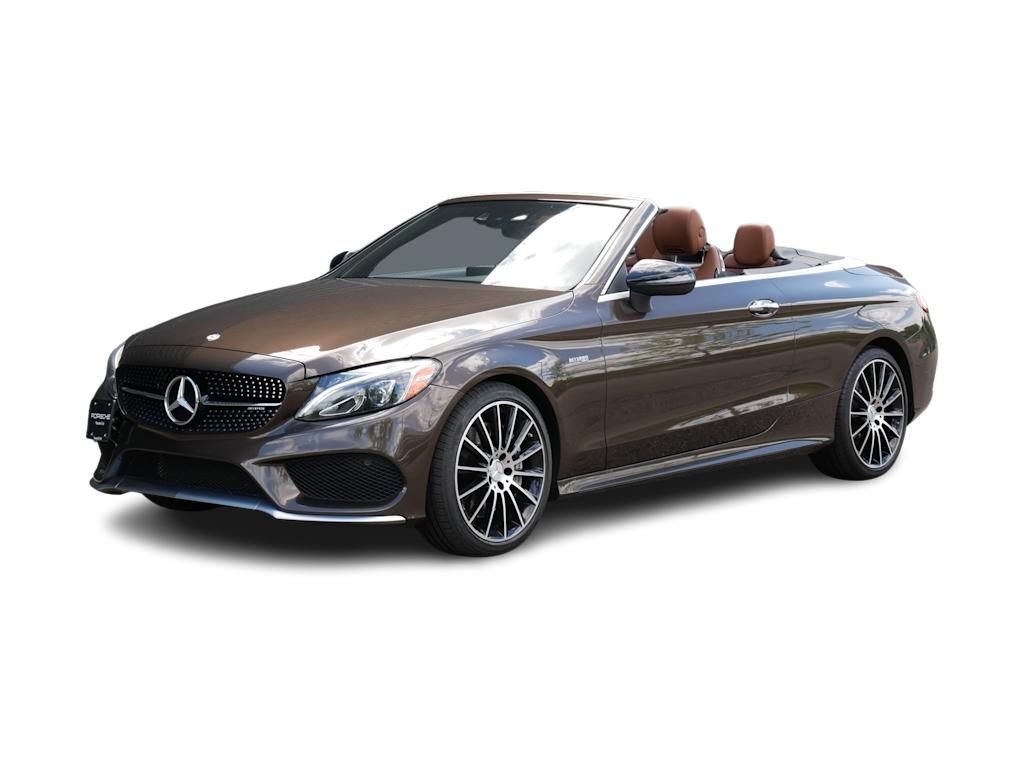 Used 2017 Mercedes-Benz C-Class Cabriolet AMG C43 with VIN WDDWK6EB3HF478543 for sale in Wayzata, Minnesota