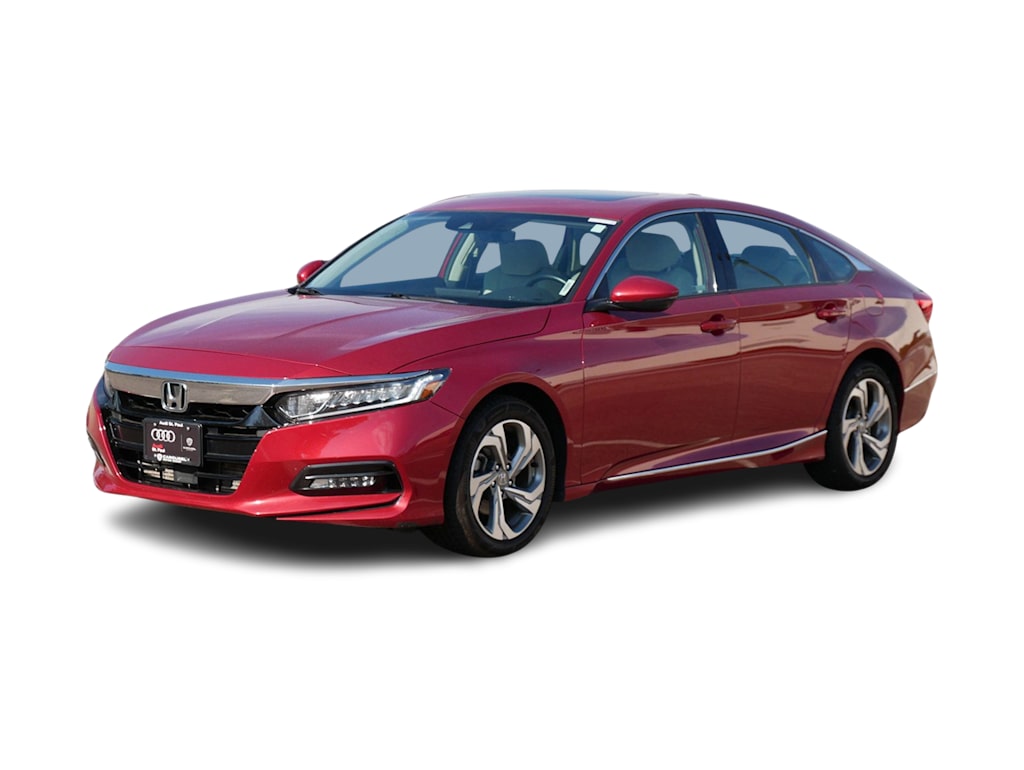 Used 2018 Honda Accord EX-L with VIN 1HGCV1F55JA159696 for sale in Maplewood, Minnesota
