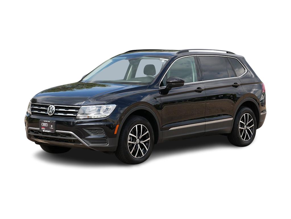 Used 2021 Volkswagen Tiguan SE with VIN 3VV2B7AX7MM047246 for sale in Maplewood, Minnesota