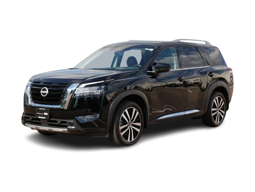 Used 2024 Nissan Pathfinder Platinum with VIN 5N1DR3DK6RC203356 for sale in Maplewood, Minnesota
