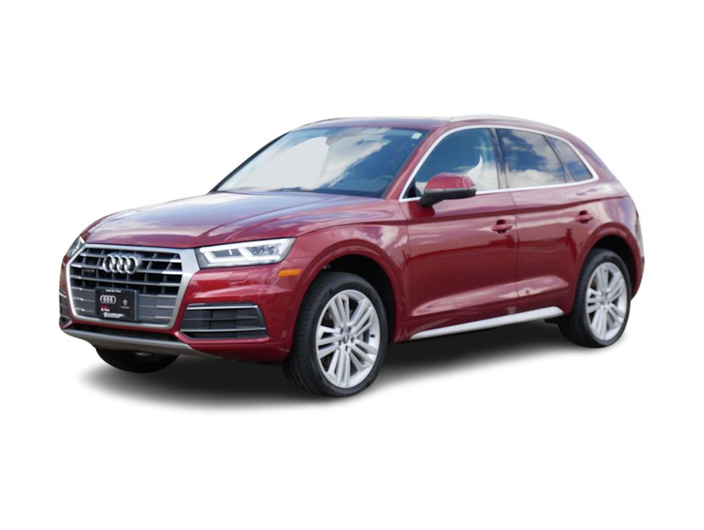 Used 2018 Audi Q5 Premium Plus with VIN WA1BNAFY4J2021642 for sale in Maplewood, Minnesota
