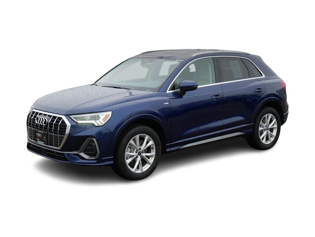 Certified 2025 Audi Q3 S Line Premium with VIN WA1DECF38S1073209 for sale in Maplewood, Minnesota