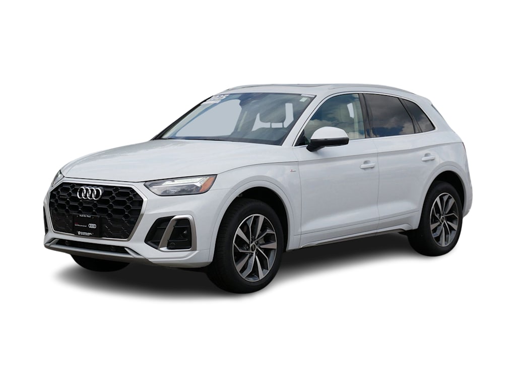 Certified 2025 Audi Q5 Premium Plus with VIN WA1EAAFY7S2047985 for sale in Maplewood, Minnesota