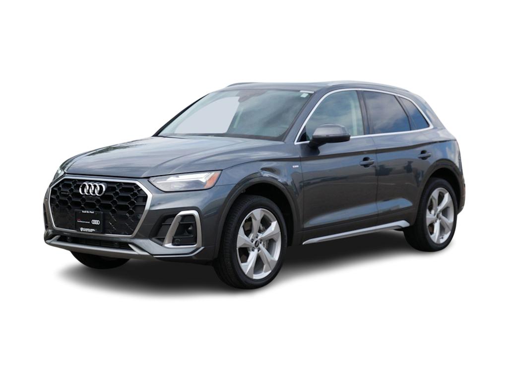 Certified 2023 Audi Q5 Premium Plus with VIN WA1EAAFYXP2020545 for sale in Maplewood, Minnesota