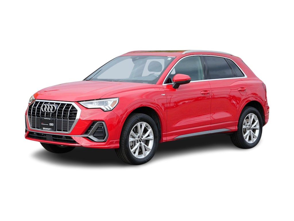Certified 2023 Audi Q3 S Line Premium Plus with VIN WA1EECF34P1029462 for sale in Maplewood, Minnesota