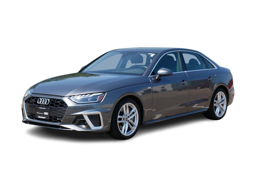 Certified 2022 Audi A4 Premium Plus with VIN WAUEAAF45NN013238 for sale in Maplewood, Minnesota