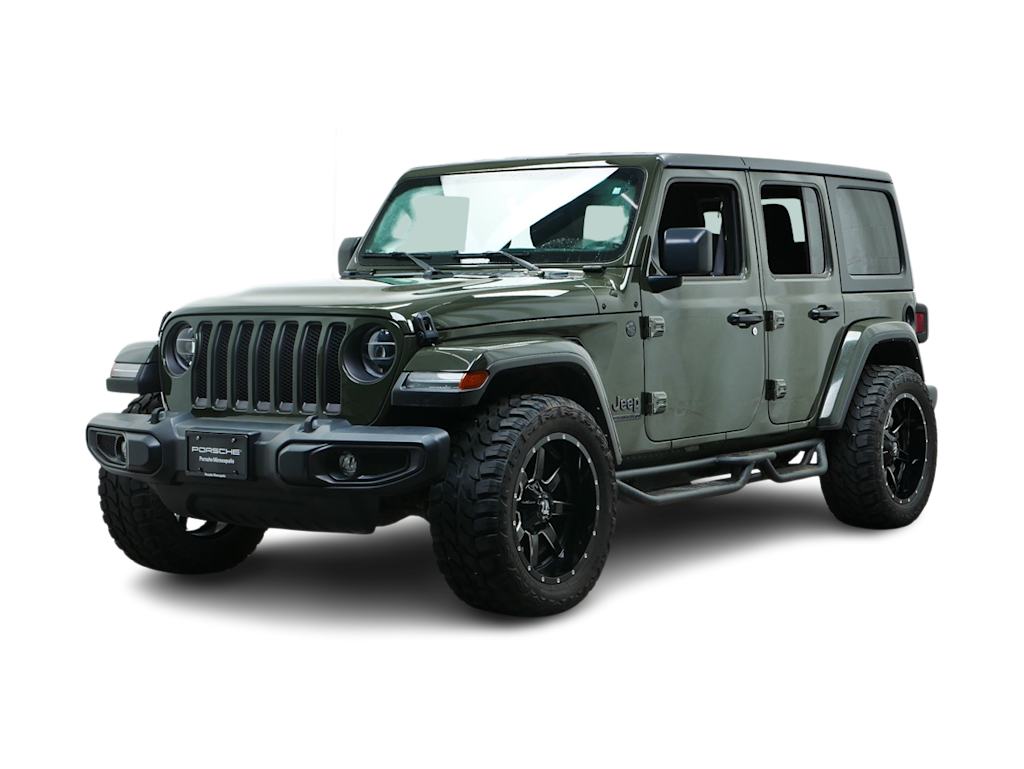 Used 2021 Jeep Wrangler Unlimited 80TH with VIN 1C4HJXDN2MW729795 for sale in Wayzata, Minnesota