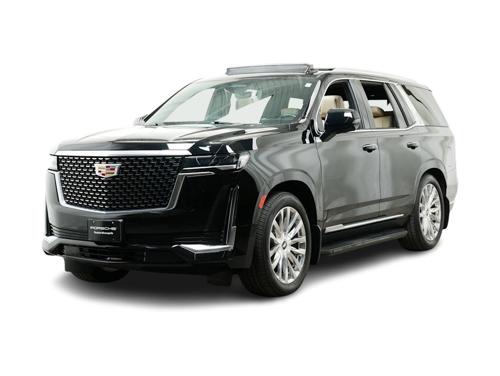 Used 2021 Cadillac Escalade Premium Luxury with VIN 1GYS4CKL9MR321276 for sale in Wayzata, Minnesota