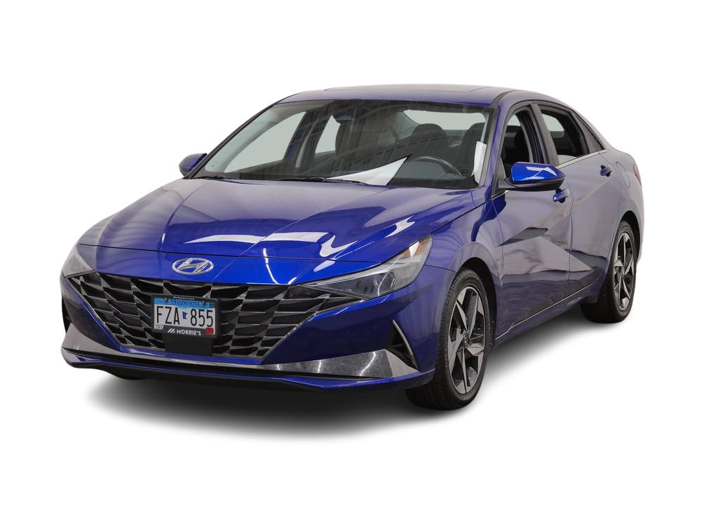 Used 2021 Hyundai Elantra SEL with VIN KMHLN4AG9MU113280 for sale in Coon Rapids, Minnesota