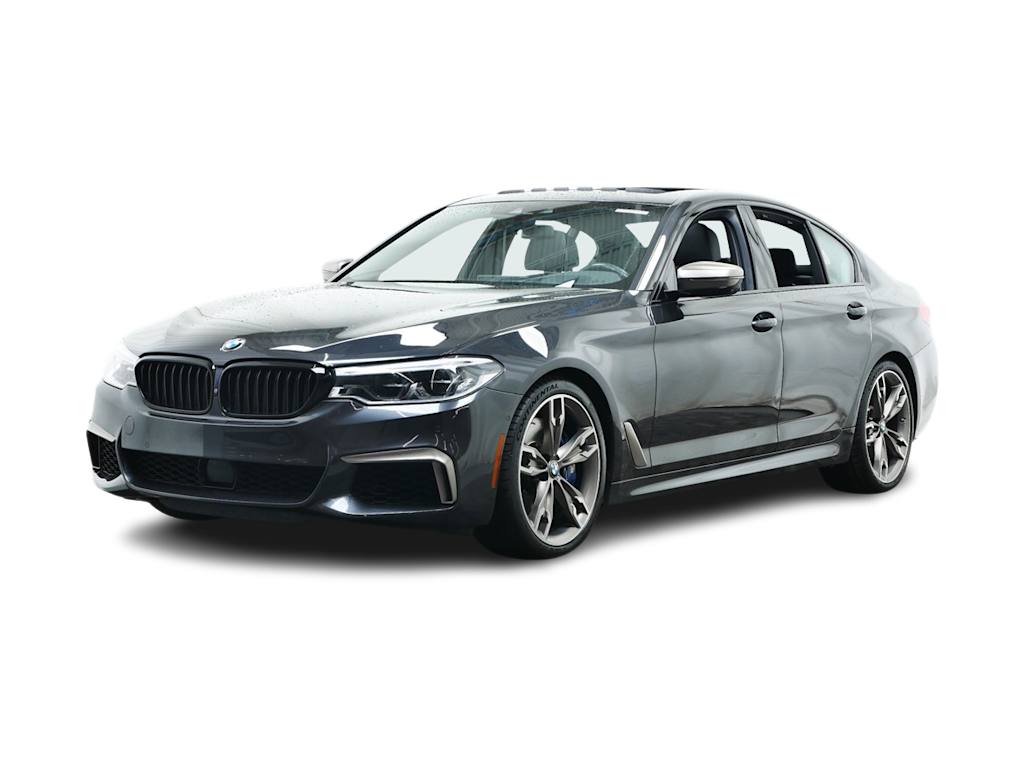 Used 2020 BMW 5 Series M550i with VIN WBAJS7C05LCD14801 for sale in Coon Rapids, Minnesota