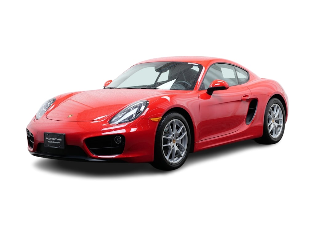 Certified 2015 Porsche Cayman Base with VIN WP0AA2A8XFK161180 for sale in Maplewood, Minnesota