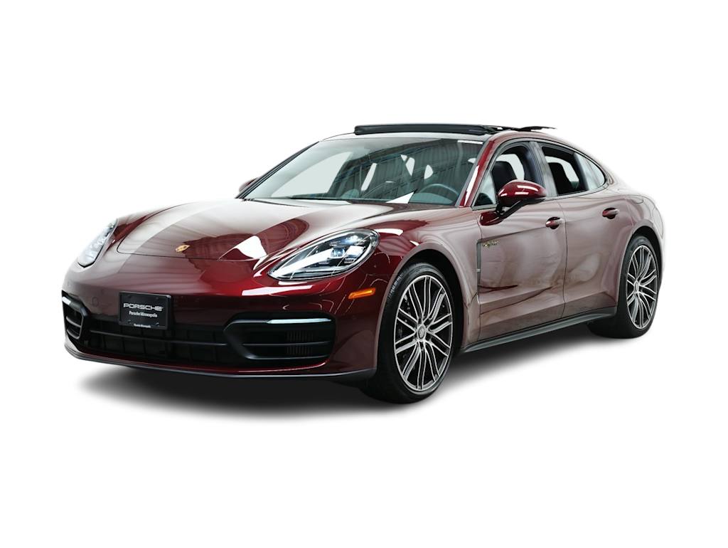Certified 2021 Porsche Panamera 4S E-Hybrid with VIN WP0AK2A77ML141657 for sale in Wayzata, Minnesota